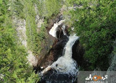 تور کانادا: کتری شیطان، آبشاری عجیب در مرز آمریکا و کانادا