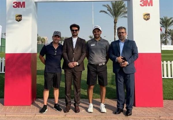 حضور علی خزان بیک در مسابقات گلف آسیا و اقیانوسیه دبی
