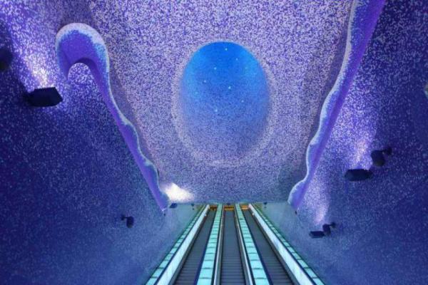 15 ایستگاه متروی برتر دنیا از نظر معماری